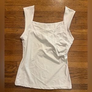 Elegant G&T White Women's Top